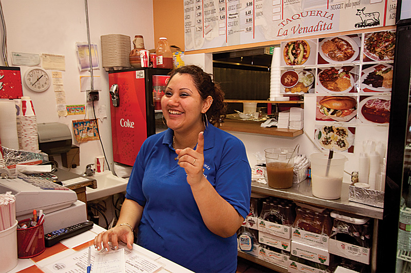 The tacos are where its at at Taqueria La Venadita.