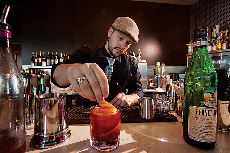 The very cool Mistral Kitchen is one of the hottest rooms in town.