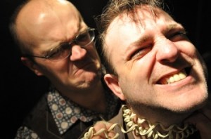 Bell (left) battles sibling Dooly