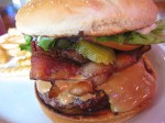 Pats Peanut Butter Bacon Burger.