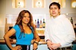 Chu (with manager Leslie Gaultier) battled the Preservation Board over frosted windows.
