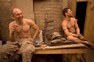 Junger's subjects in War (and Restrepo) in a lull between combat.