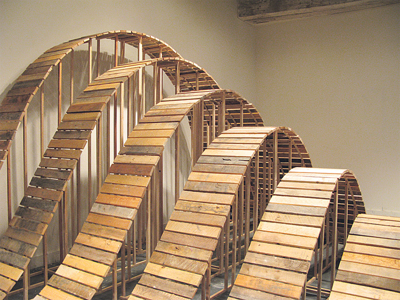 The pathway as metaphor: Trimbles piece at TAM.