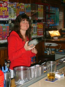 Burkett keeps the taps flowing and the men swooning.