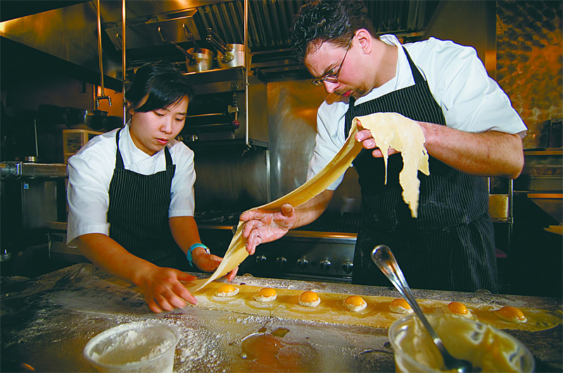 Sunday's Incredible Feast features chefs Rachel Yang and Seif Chirchi of Joule.