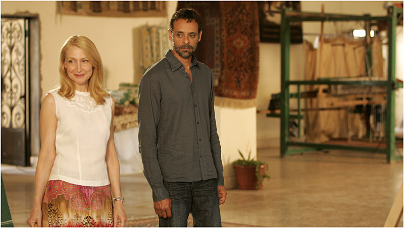 Tempted and tempter: Clarkson and Siddig.