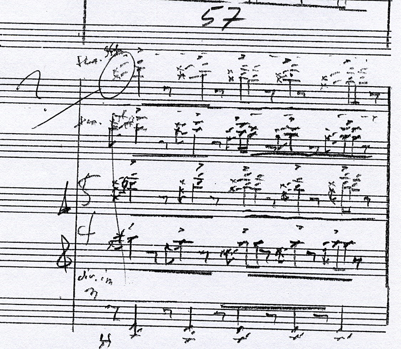 From dots and lines to audible reality: a bit of Stock's Blast.