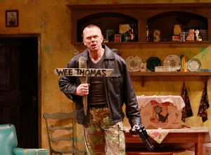 Frac&eacute; as the fierce, cat-loving Padraic.