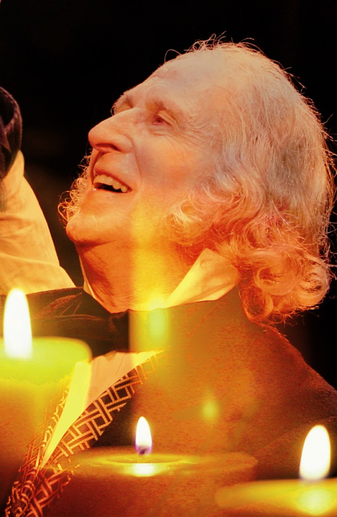 Griffin returns as Scrooge.