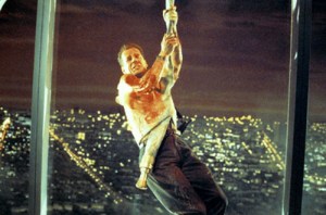 Considered by many to be a benchmark in the action genre, ÒDie HardÓ will screen at a special 20th anniversary event on Wednesday, August 14, at 7:30 p.m. at the Linwood Dunn Theater in Hollywood.  Presented by Academy of Motion Picture Arts and SciencesÕ Science and Technology Council, the evening also will feature an onstage panel discussion with several key members of the filmÕs sound and visual effects teams who will highlight the role of motion picture science and technology in shaping the movie.  Film historian and author Eric Lichtenfeld will moderate the panel. Pictured: Bruce Willis in a scene from DIE HARD, 1988.