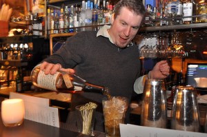 Sherwood calms the Ferrari jitters with grapefruit bitters.