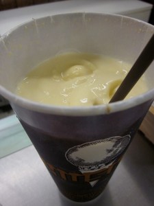 A popular winter beverage, peculiarly.