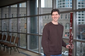 Krimsky and one of his non-electric instruments.