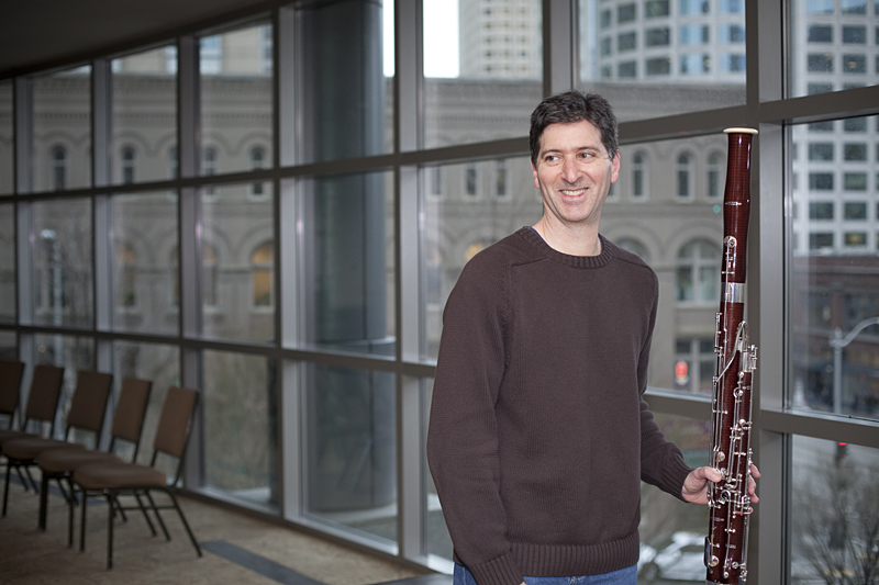 Krimsky and one of his non-electric instruments.