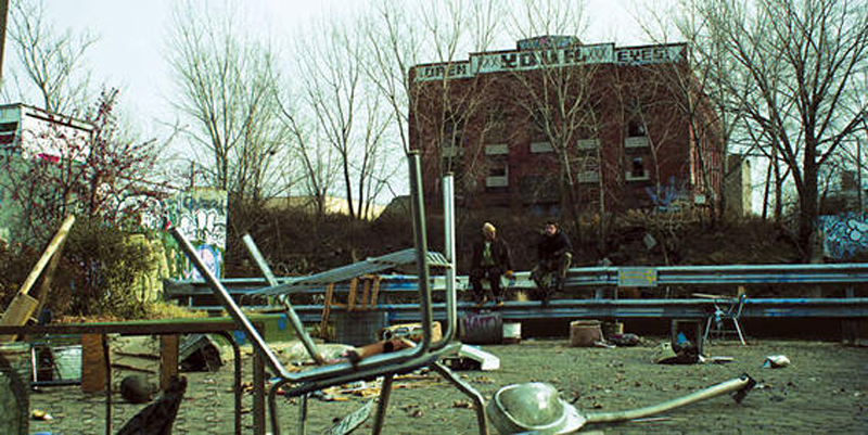 A scene from Nikolic's wasteland.