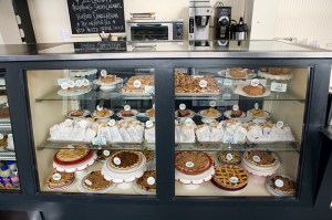 High 5's pies are great—in a display case.