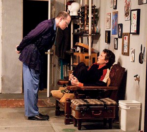 The shut-ins: Sorseth (left) and Franzen.