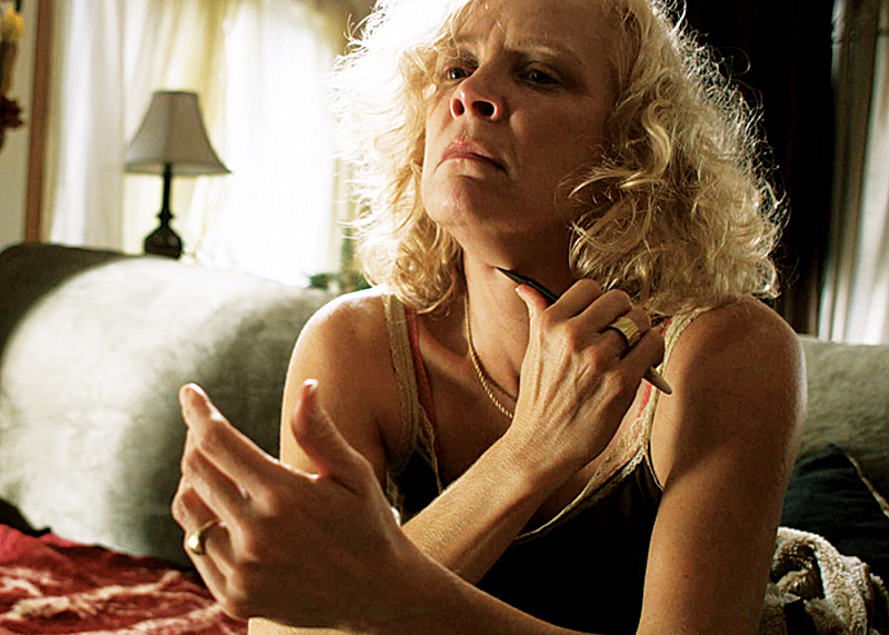 Crazy from grief? Actress Hearn.