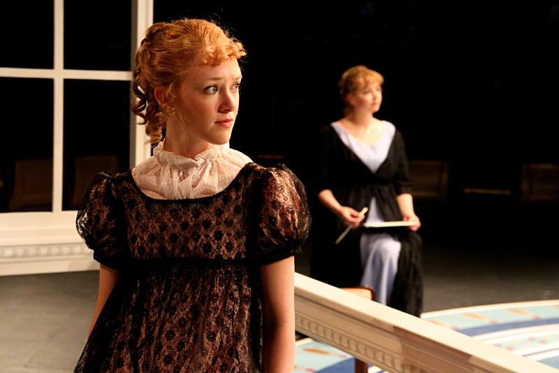 Passion (Martin) in the foreground, with reason (Anderson) to the rear.