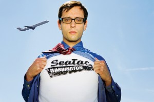 Tristan Devin doesn't need a damn phone booth.