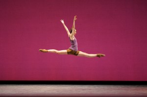 A dancer in last year's Next Step showcase at PNB.