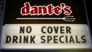 Happy Hour at Dante's