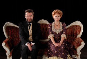 Room mates: Cummings as the doctor, Johnson as his neglected wife.