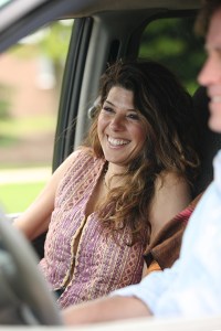 Tomei deploys her very secular charms.