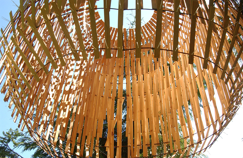 Gerich's Globular Consistency is ringed by cedar trees.