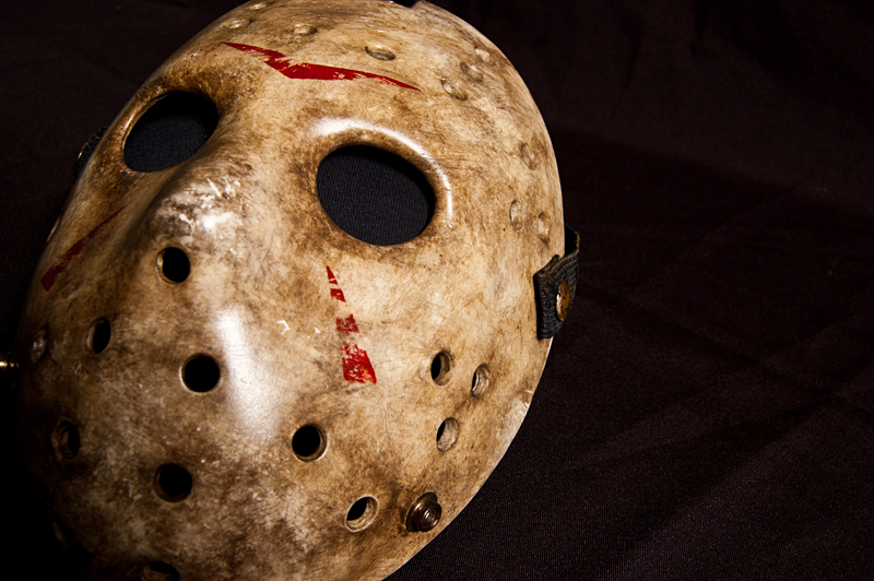 At EMP, it's Jason's mask from Friday the 13th.