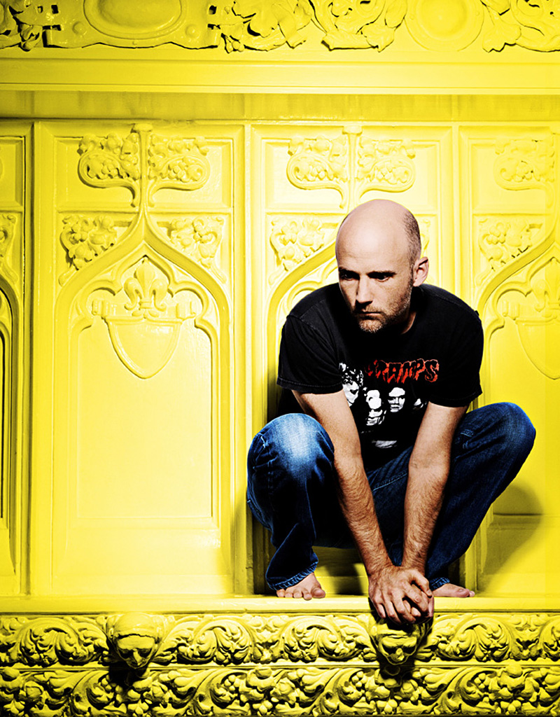 Moby spins a DJ set at Showbox SoDo at midnight on Friday.