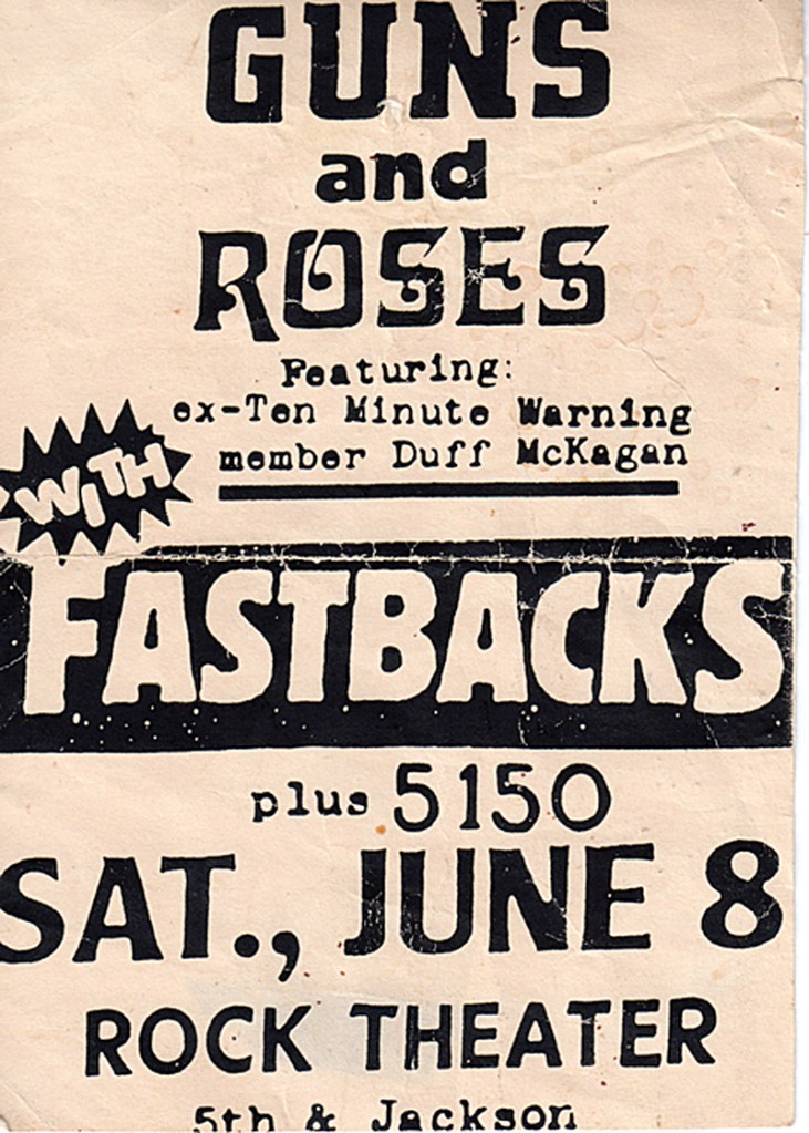 Guns Was Born On a Trip to Seattle