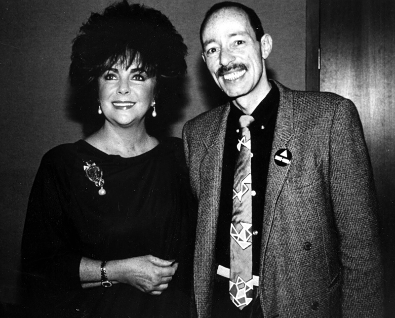 Russo in Vito, with one of his big fans (the feeling was mutual).