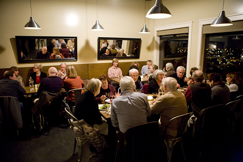 If only the food were as good as the view.