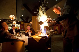 Even fireworks can't compensate for Aqua's terrible food.