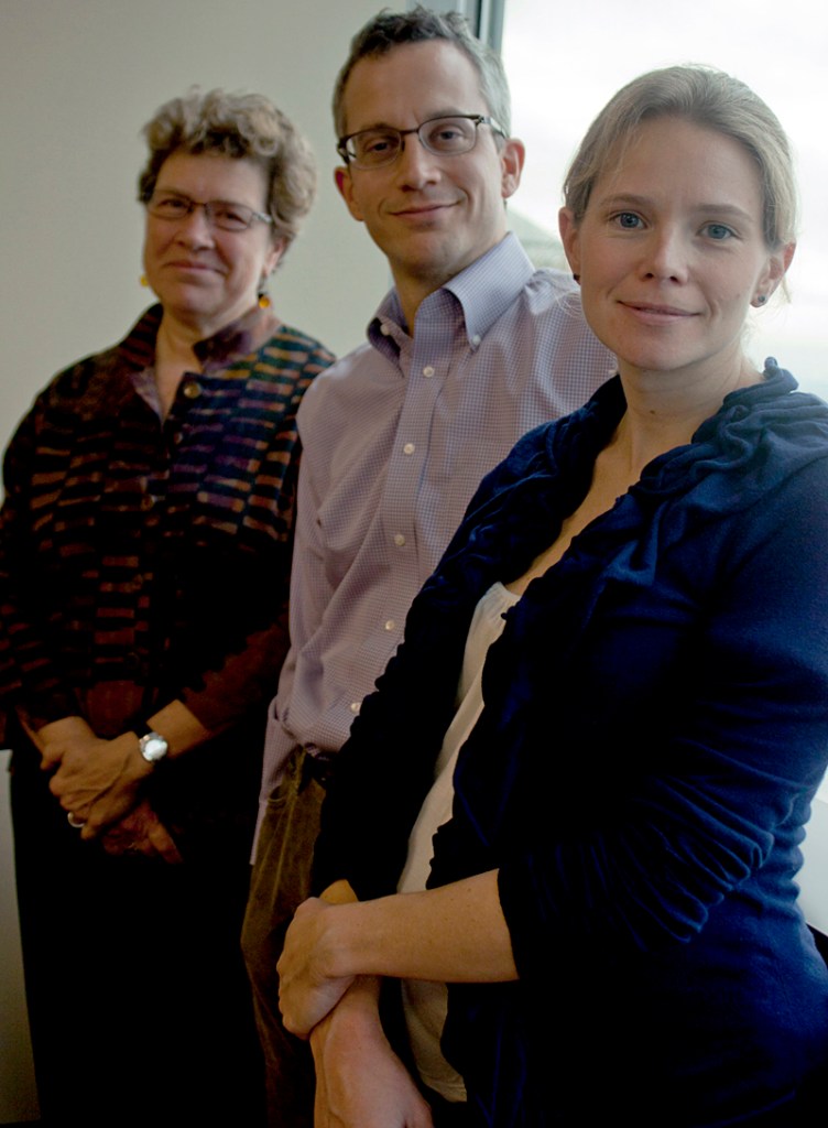 Co-authors Connie Celum, Jared Baeten, and Renee Heffron.