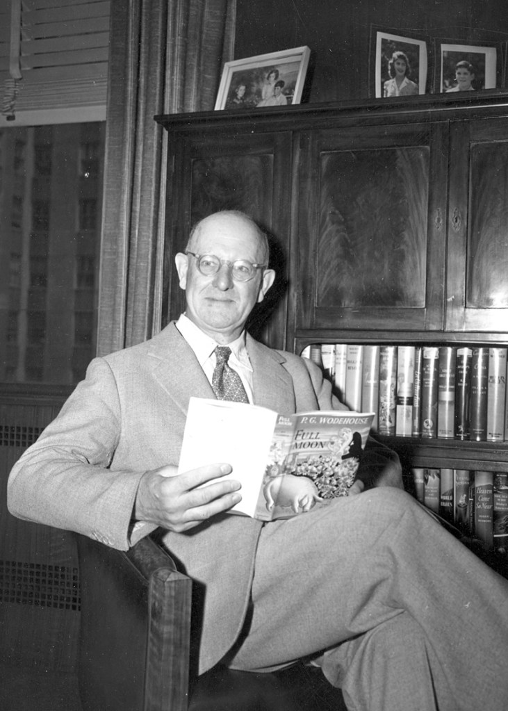 Wodehouse is no stranger to holiday jollity.