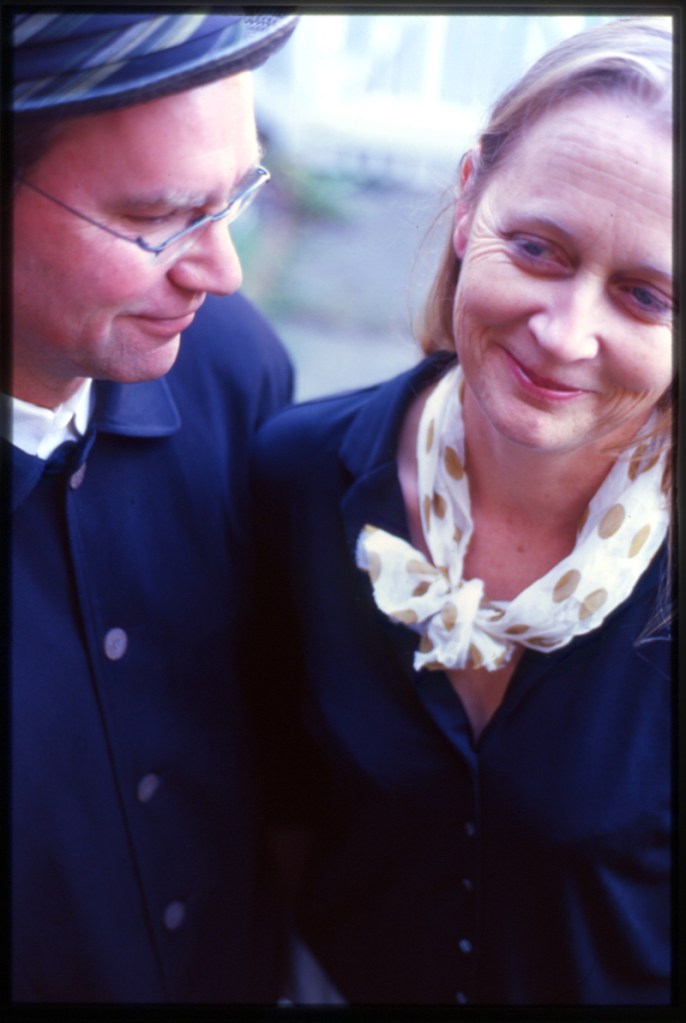 Musical solidarity: Horvitz and Holcomb.