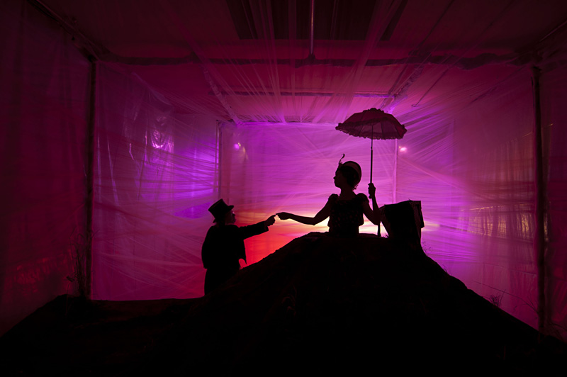 Walsh and Ewald in Beckett's beautiful wasteland.