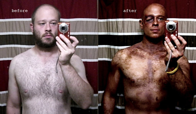 This actor allegedly lost 35 pounds during the course of the movie.