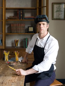 Do not make the mistake of asking Rees about mechanical pencils!