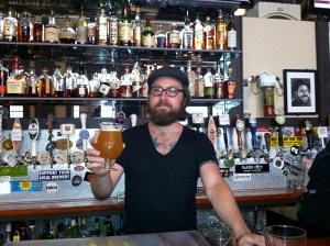 Roberts has been pouring beer since high school.