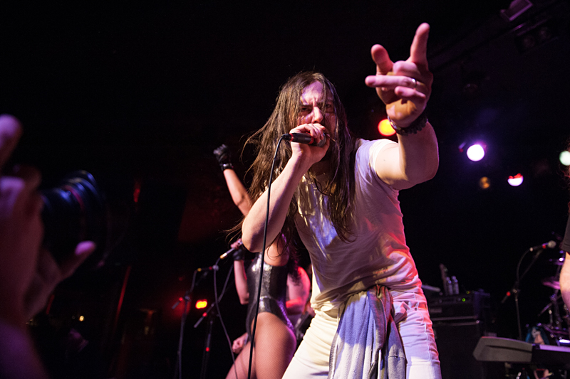 Andrew W.K.--and other subjects Chona Kasinger has shot for Seattle Weekly--go on display Thursday at Caffe Vita.