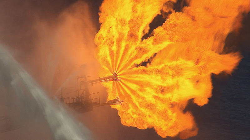 As Atwood warns: Scenes of environmental ruin.