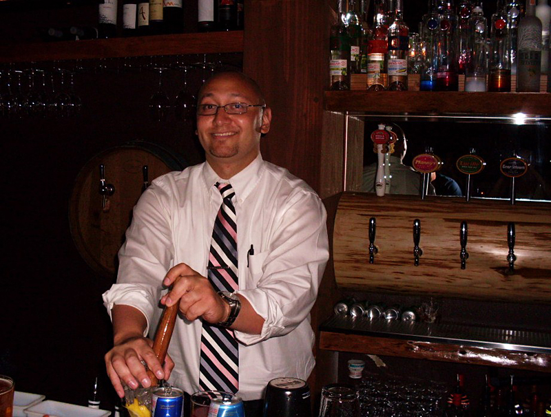 At least he had time to smile.