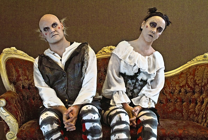 Lyam White and Christine Shaw White contemplate evil in Maldoror.