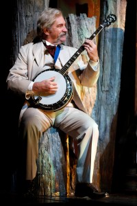 John Patrick Lowrie as Mark Twain.