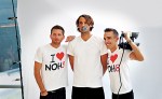 Kluwe participated in a NOH8 photo shoot in September.