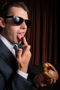 Follow the jelly: Mosher as Agent Penn.