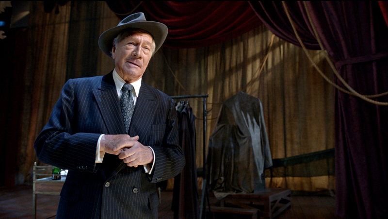 Plummer reprises his stage role.